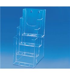Booklet holder 4 1/3 A4 counter pockets