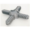 Conector X pentru sina ROUND 