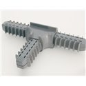 Conector T pentru sina ROUND 