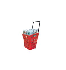 Shopping cart type Roller plastic 52 liters