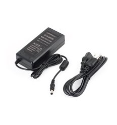 12 volt power supply with male output plug