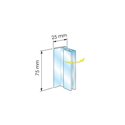 Gripper T flexibil cu magnet, 75 mm