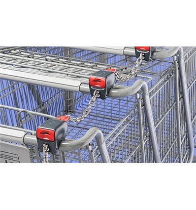 Antifurt carucior cu moneda Systec Smartloc