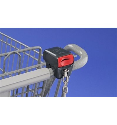 Antifurt carucior cu moneda Systec Smartloc