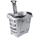 Cos cumparaturi tip Roller din plastic 43 litri