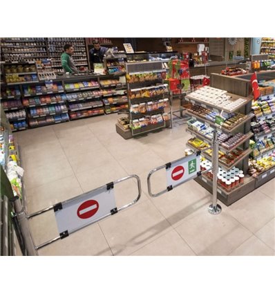 Poarta acces mecanica fixa dreapta