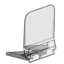 Straight front 60x62mm