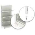 Surub piciorus reglabil M10x50, zinc