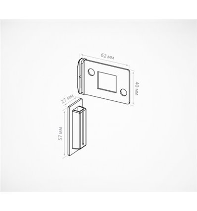 Clema pentru standuri carton