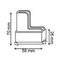 Suport header magnetic 