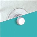 Super-strong suction cup with white screw, diameter 60 mm