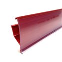 Price profile strip with 2 inclination angles for Tegometall shelves