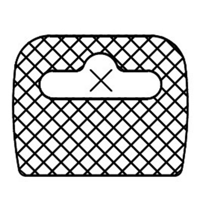 Agatatoare adeziva, ranforsare, pentru carlige euroslot 2