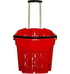 Shopping cart type Roller plastic 38 liters