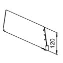 Simple separator 120 mm