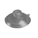 Double suction cup with rib