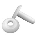 Plastic screw diameter 15 mm quick fix irreversible