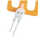 Stainless steel double needle