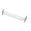 Carlig lat din plastic universal ranforsat cu brat pentru porteticheta fixa 34x50