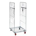 Carucior Roll container cu pereti laterali