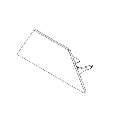 Placa frontala pentru comunicare sistem tip fagure