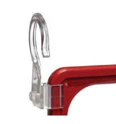 Hook for fixing on tubes