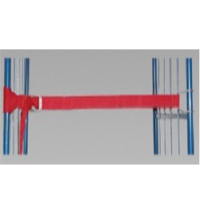 Curea de tensionare textila pentru custi de transport marfa de culoare albastra sau rosie