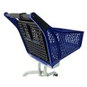 Polypropylene trolley with metal chassis 100 liters