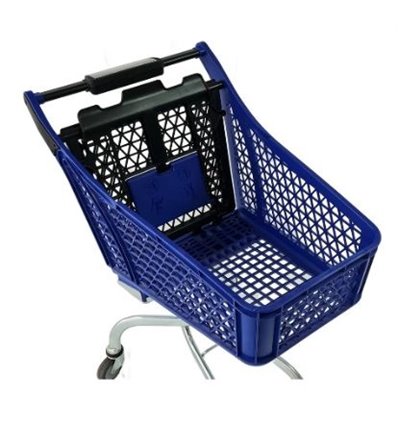 Polypropylene trolley with metal chassis 100 liters