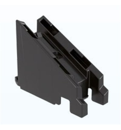 Base for gravity dispenser shelf 100-150mm wide 2