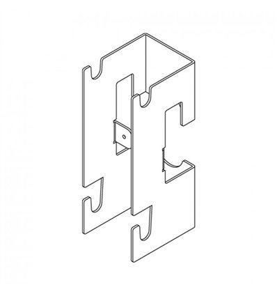 Suport dispenser pentru bara de forta, 100mm