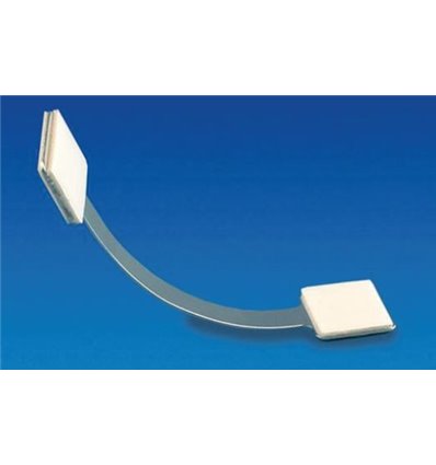 Metal twister 2 adhesive points 75mm 2