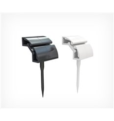 Plastic needle with label holder