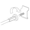 Multibase telescopic banner holder for slatwall