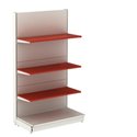 Accesories for metallic shelves