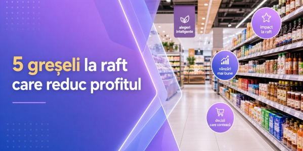 5 greșeli la raft care reduc profitul